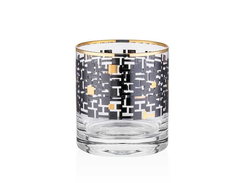 DECORIUM Viski Bardağı 6 lı Monochrome M01122