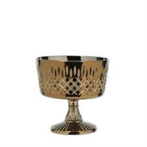 Evdema cam altın kase 20cm