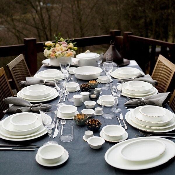 Koleksiyon Eser-i İstanbul Yemek Takımı Altın 120 Parça 31000040074