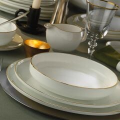 Evaliza Hanedan Yemek Takımı ALtın 60   Parça