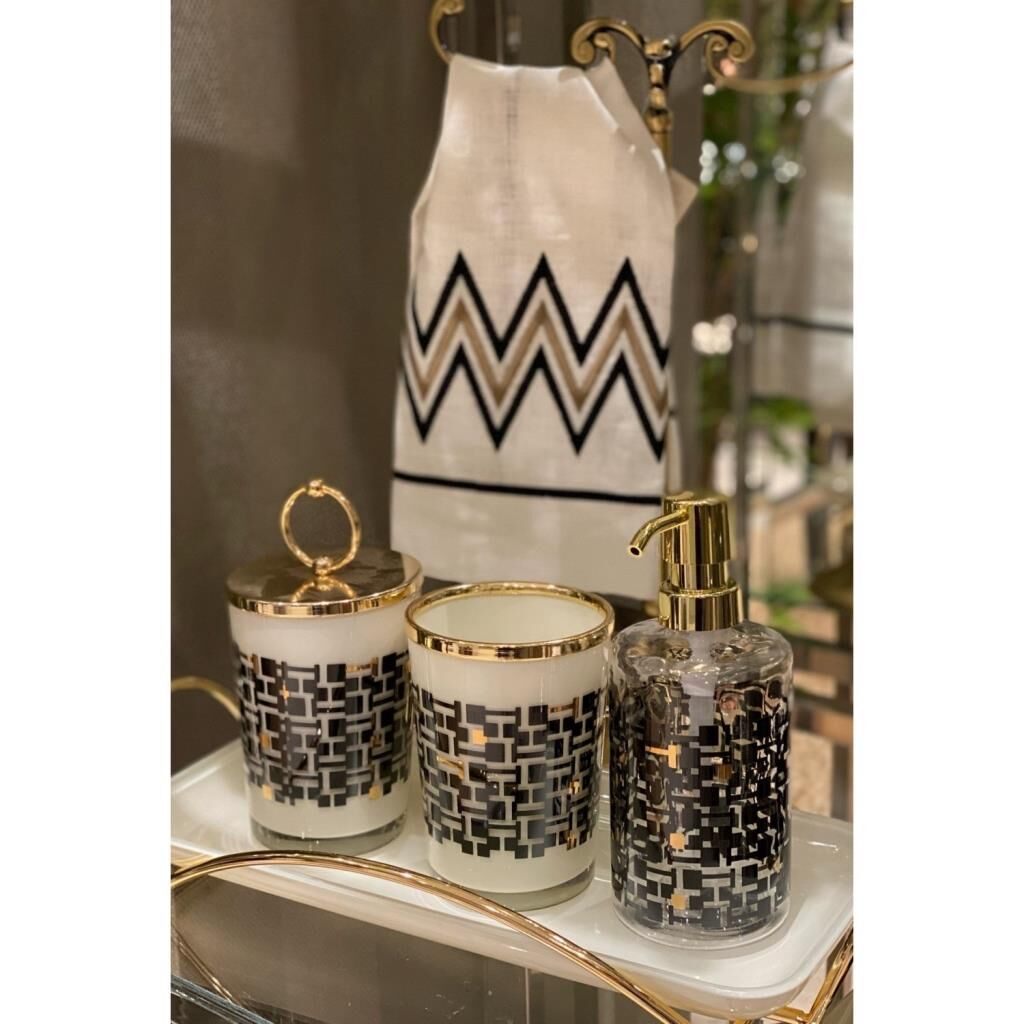 DECORIUM Monochrome 4 Parça Banyo Seti M05990