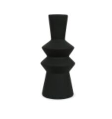 EVDEMA SERAMİK VAZO SİYAH 34 CM