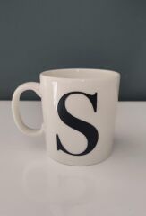 DECORIUM KUM S HARFLİ KUPA