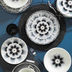 Kütahya Porselen Nano Ceram 24 Parça 6 Kişilik Yemek Seti 89014