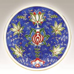 Kütahya Porselen 13 cm El Dekoru Tabak Dekor No 013884