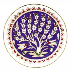 Kütahya Porselen 13 cm El Dekoru Tabak Dekor No 01168