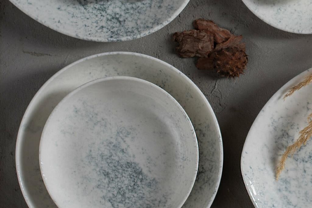 Porland Ethos Smoky 21 Parça 6 Kişilik Yemek Takımı 04ALM005586