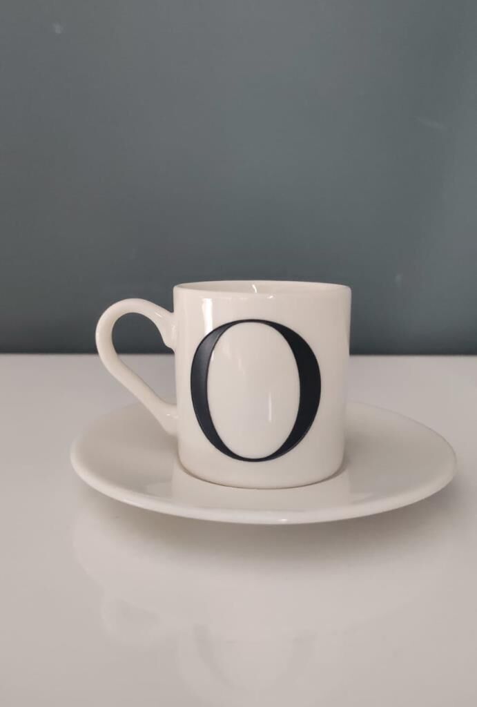 DECORIUM KUM O HARFİ KAHVE FİNCANI