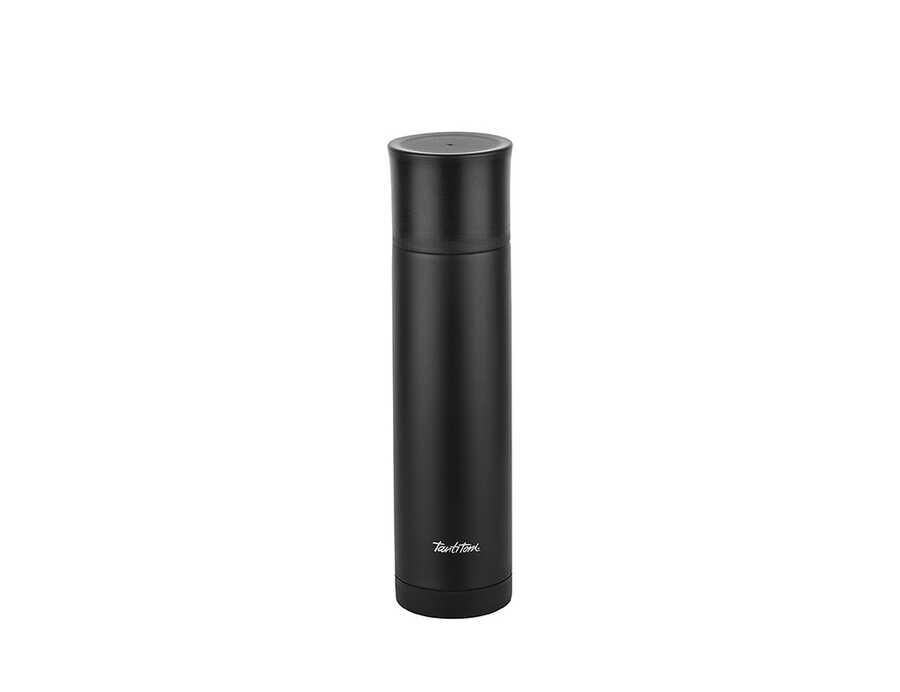 TANTİTONİ SİYAH PASLANMAZ ÇELİK TERMOS 500ML
