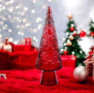 Galarikristal san mıguel yılbaşı ağacı kırmızı 34 CM 5909 DB06