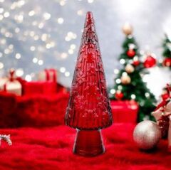 Galarikristal san mıguel yılbaşı ağacı kırmızı 34 CM 5909 DB06