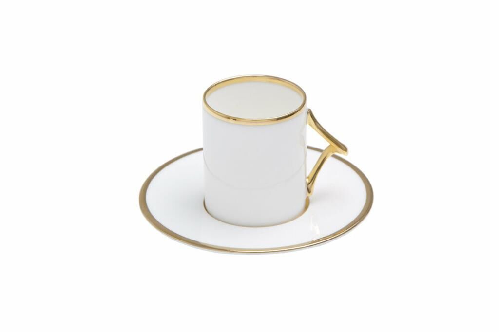 Porland Limoges Altın Yaldız Kahve Takımı 4 Parça 04LMG000029