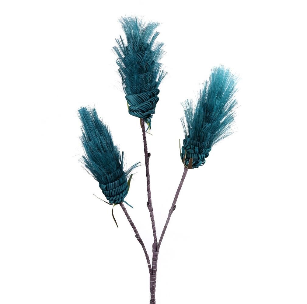 Star Dekor Petrol  Püskül 3 lü Dal UX 043 BLU