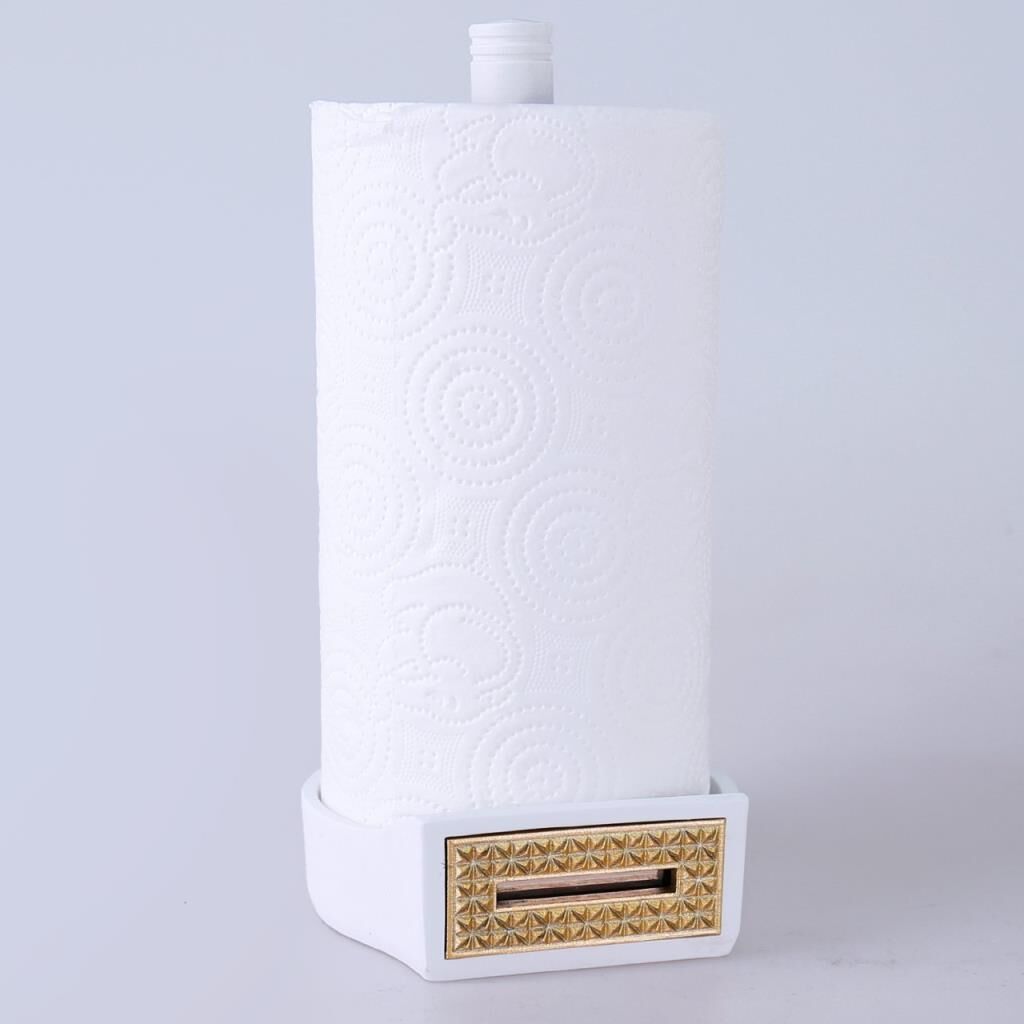 Selim Dekor Portofino Kağıt Havluluk Beyaz Altın