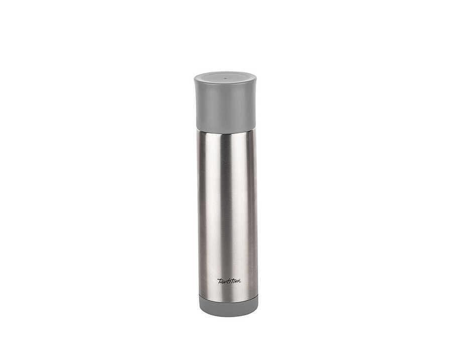 TANTİTONİ GRİ KAPAKLI PASLANMAZ ÇELİK TERMOS 500ML