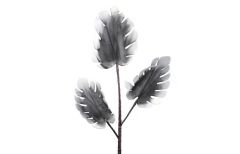 Star Dekor Gri 3 lü Palmiye Yaprağı VX 106 GRY