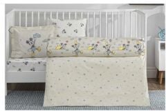 Taç Lisanslı Disney Mickey Mouse Dream Baby Pamuk Bebek Nevresim Takımı