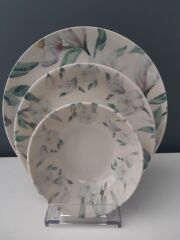 Kütahya Porselen Ent Otel Nanopearl 24 Parça 883519 Dekor Yemek Takımı