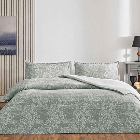 Taç Shimmer Seç&Ser Tek Kişilik Nevresim Takımı Gri