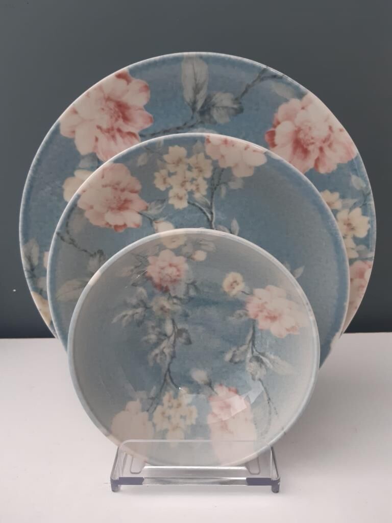 Kütahya Porselen Ent Otel Nanopearl 24 Parça 883506 Dekor Yemek Takımı