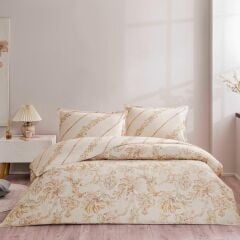 Taç Livia Seç&Ser Çift Kişilik Nevresim Takımı Ekru