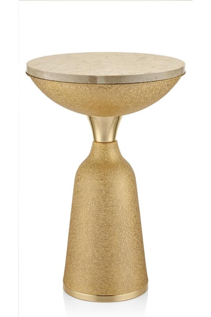 SETA TEXTURED DARK MERMER SEHPA GOLD 42*42*57 cm