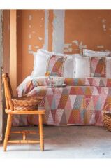 Apricitas Home Mariel Terra Çift Kişilik %100 Pamuklu Nevresim Takımı