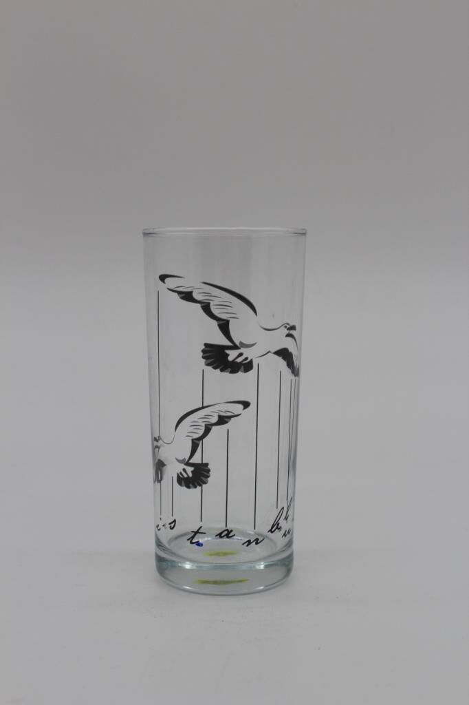 DECORIUM Rakı Bardağı 4 Parça İstanbul Martı 205 Ml