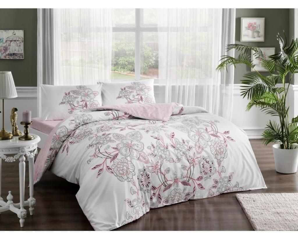 Taç Lucy Ranforce Tek Kişilik Nevresim Takımı Pembe