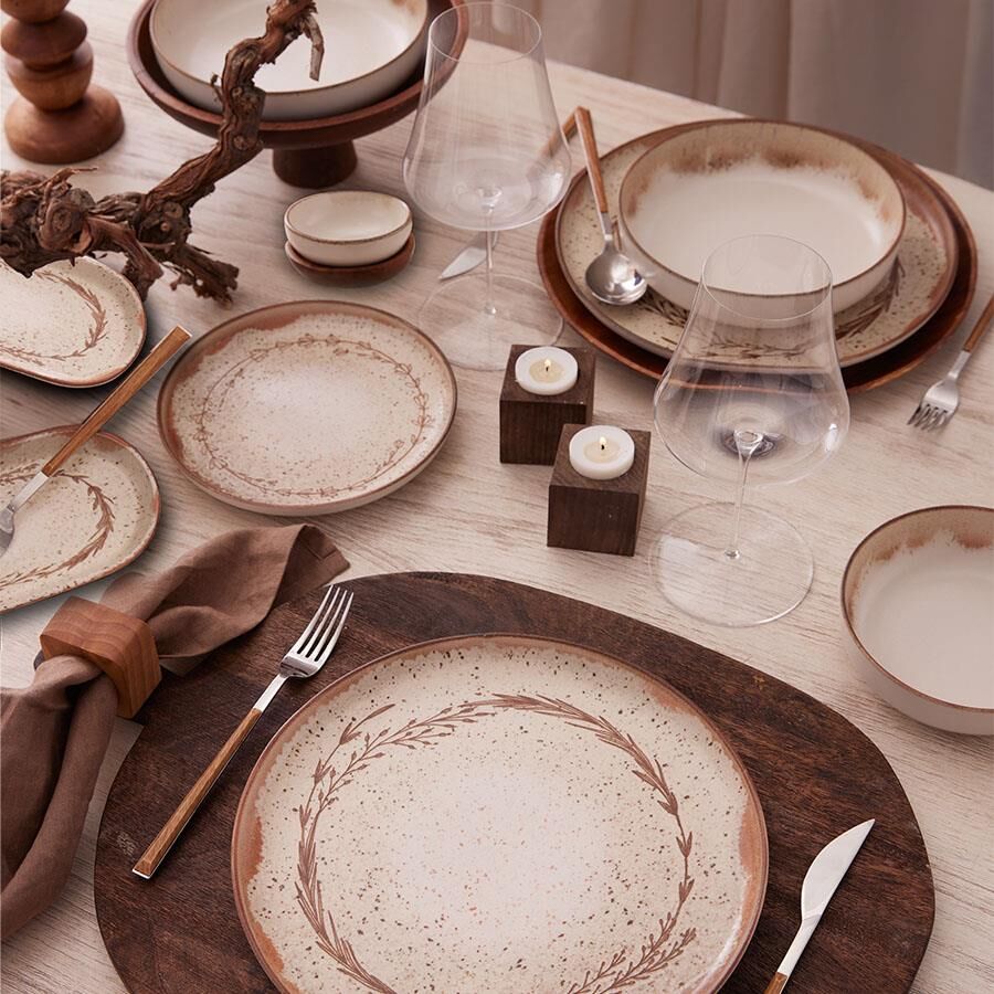 KÜTAHYA PORSELEN MODERNA 30 PARÇA YEMEK TAKIMI