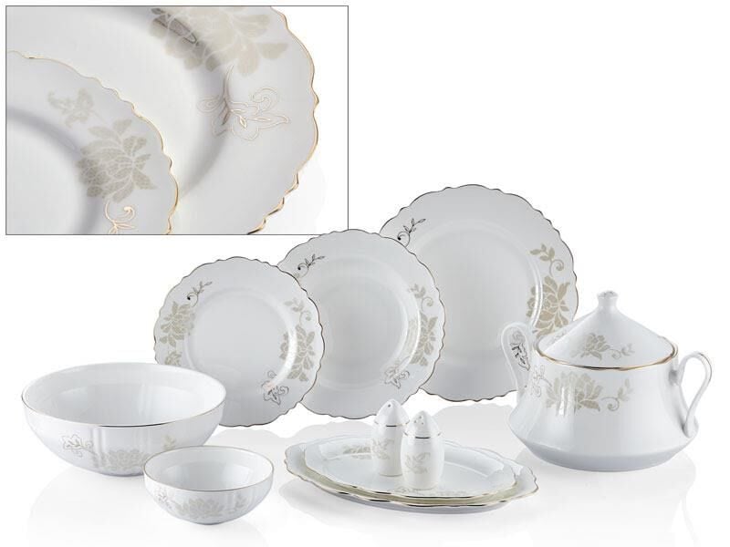 LAMEDORE ROYAL ROSE 59 PARÇA YEMEK TAKIMI