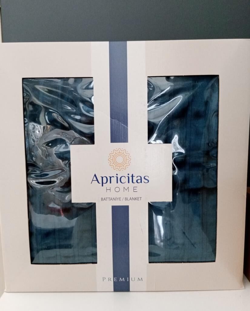 Apricitas Home Premium Battaniye 200*220 600 GSM Blanket Petrol
