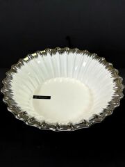 ROYKING LINE SILVER YUVARLAK SALATA KASESİ 26 CM
