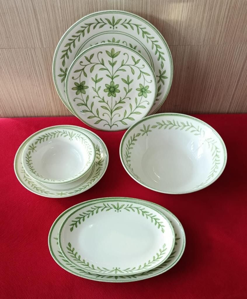 KÜTAHYA PORSELEN ZEUGMA 27 PARÇA YEMEK TAKIMI 1129