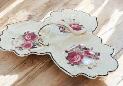 ROYKING ROSE 3 LÜ ÇEREZLİK ÜSTTEN KULPLU 28 CM