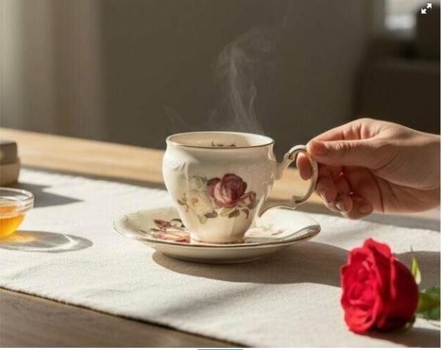 ROYKING ROSE 6 LI KAHVE FİNCAN TAKIMI