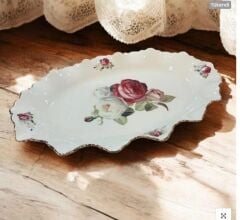 ROYKING ROSE OVAL SUNUM TABAK 33 CM