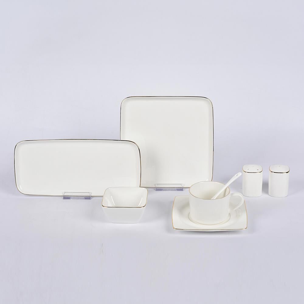 EVDEMA BEYAZ GOLD 32 PARÇA KAHVALTI TAKIMI