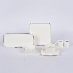 EVDEMA BEYAZ GOLD 32 PARÇA KAHVALTI TAKIMI