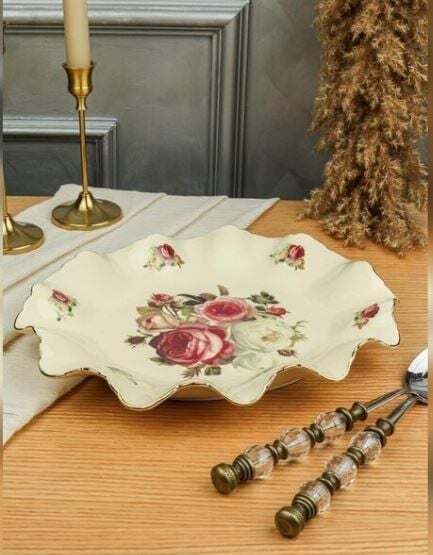 ROYKING YUVARLAK SUNUM TABAĞI 31 CM