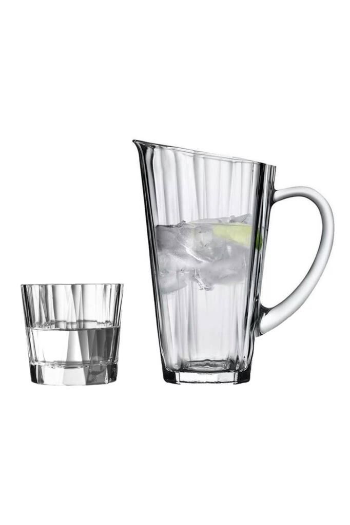 Lara Home Nude Hemingway Crystalline 7 Parça Su Takımı