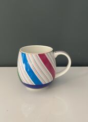 ROYKING ÇOK RENKLİ LACİVERT 400 ML KUPA BARDAK