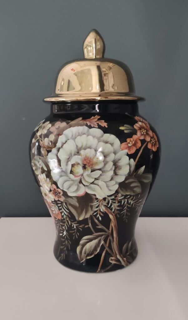 LAMEDORE FLOWER GARDEN KAPAKLI KÜÇÜK KÜP 21X21X34 CM