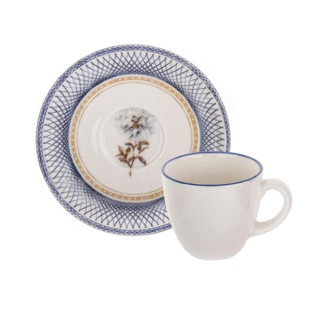 Aryıldız Tulu Luna 4 Parça Kahve Takımı DB1841