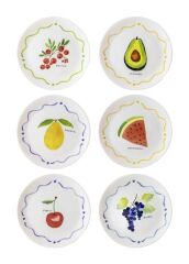 THE MİA Furutta Pasta Tabağı 6lı Set 19 cm
