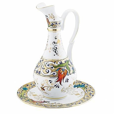 Kütahya Porselen Pelikan Sürahi Takımı Dekor No:3824