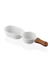 THE MİA Woody Porselen Servis 35x10 cm