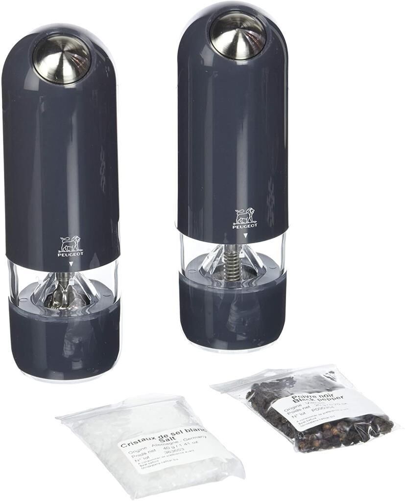 Galeri Kristal Peugeot Alaska Quartz K.Biber+Tuz Değirmen Seti 17 cm