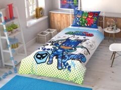 Taç PJ Masks Çek Canlandır Tek Kişilik Nevresim Takımı