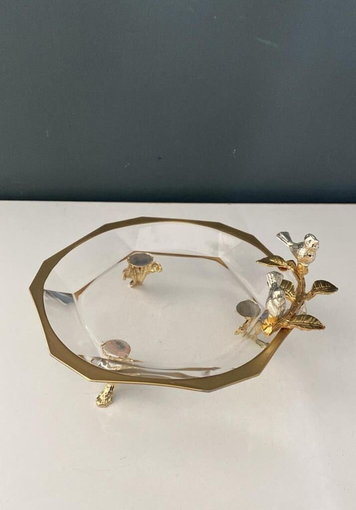 SELİM DEKOR KUŞLU ALTIGEN KÜÇÜK SUNUM